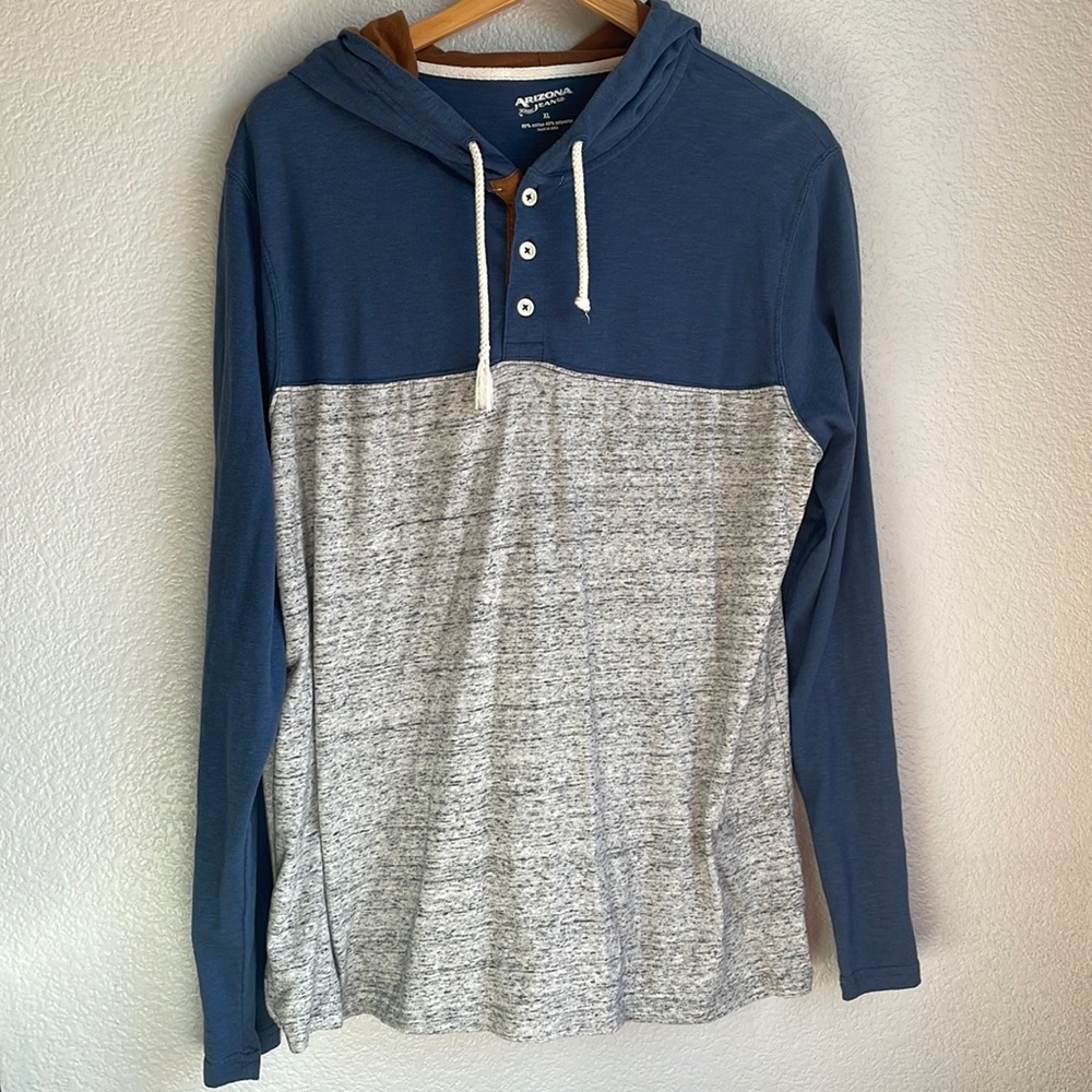 Arizona Mens blue and Gray Sweatshirt